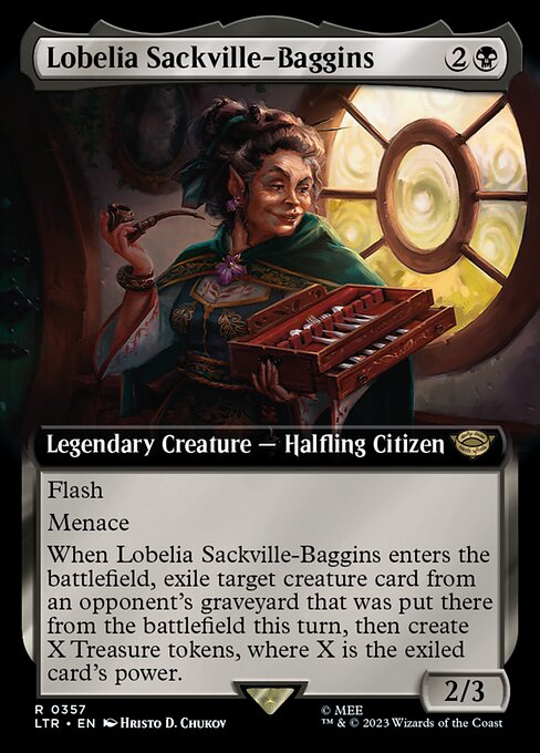Lobelia Sackville-Baggins (357) [The Lord of the Rings: Tales of Middle-earth] [Extended Art]