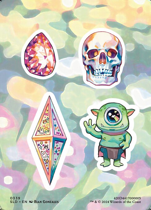 Sticker sheet (339) [Secret Lair Drop]