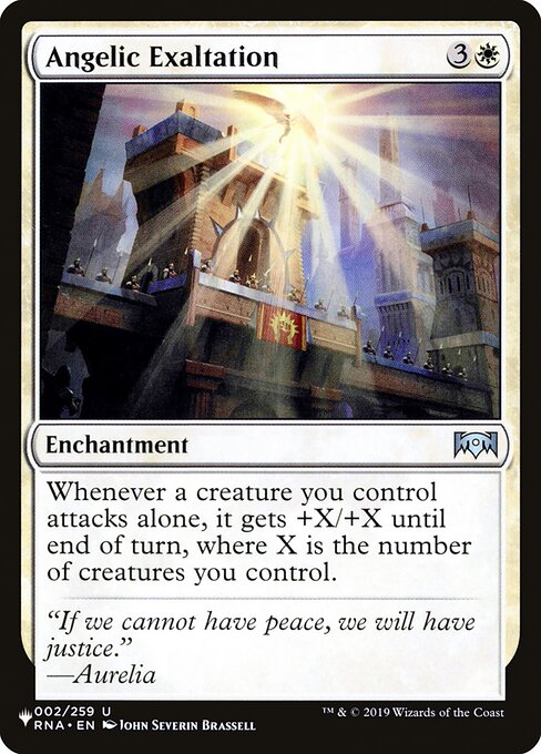 Angelic Exaltation (RNA-2) [The List]