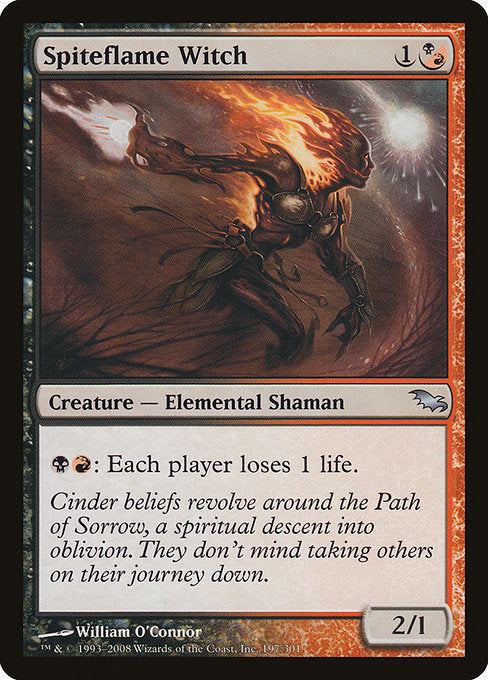 Spiteflame Witch (197) [Shadowmoor]