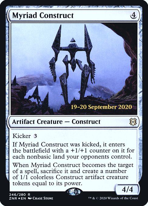 Myriad Construct (246s) [Zendikar Rising Promos]