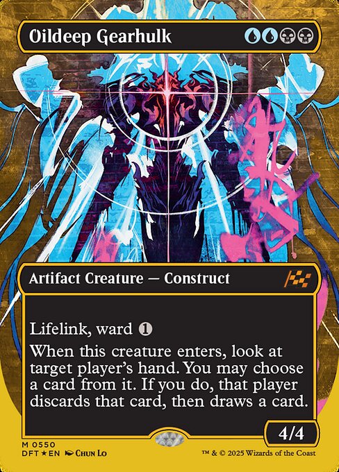 Oildeep Gearhulk (550) [Aetherdrift]