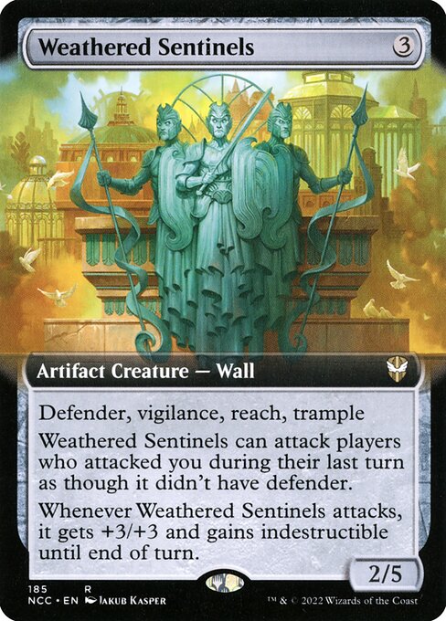 Weathered Sentinels (185) [New Capenna Commander] [Extended Art]