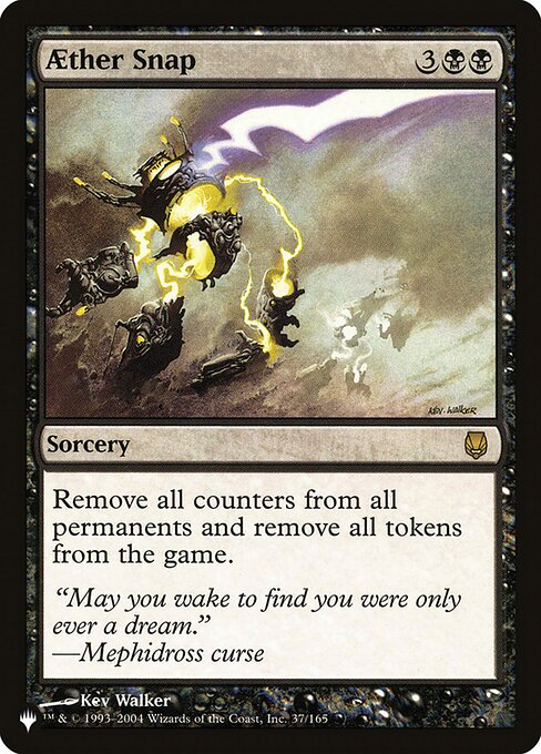 Aether Snap (DST-37) [The List]