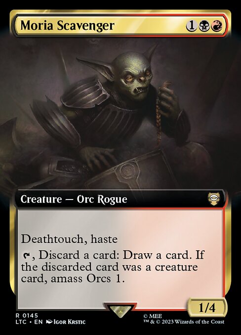 Moria Scavenger (145) [Tales of Middle-earth Commander] [Extended Art]