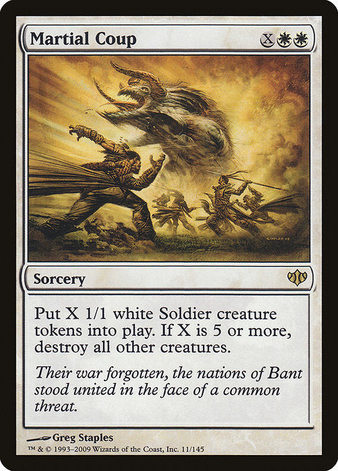 Martial Coup (11) [Conflux]