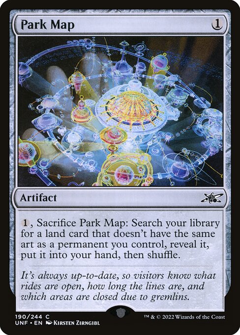 Park Map (190) [Unfinity]