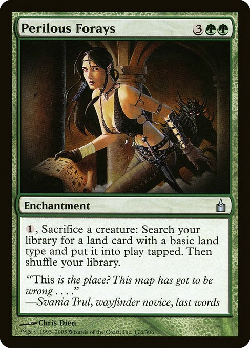 Perilous Forays (176) [Ravnica: City of Guilds]