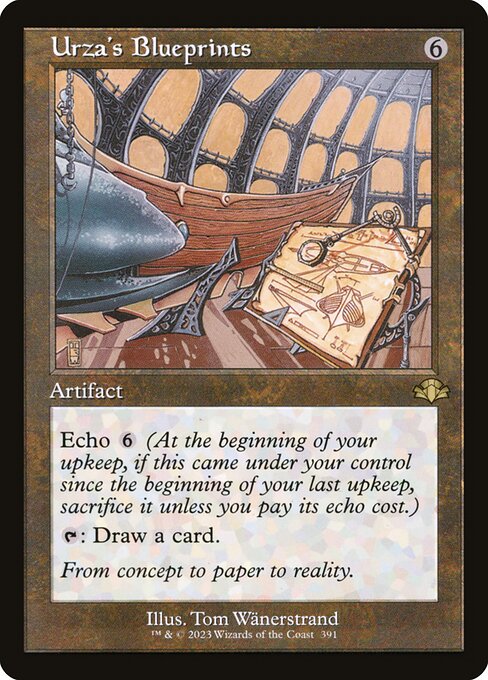 Urza's Blueprints (391) [Dominaria Remastered]