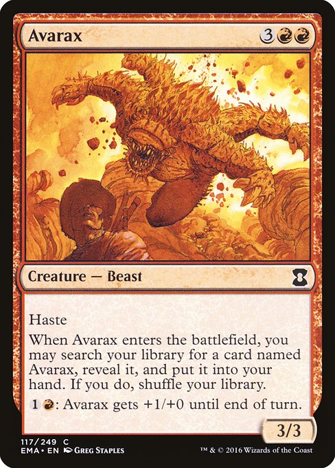 Avarax (117) [Eternal Masters]