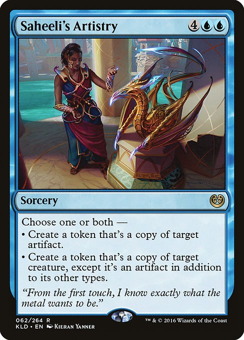 Saheeli's Artistry (62) [Kaladesh]
