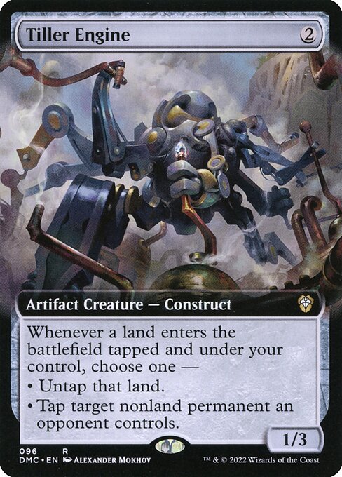 Tiller Engine (96) [Dominaria United Commander] [Extended Art]