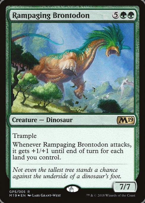 Rampaging Brontodon (GP5) [M19 Gift Pack]