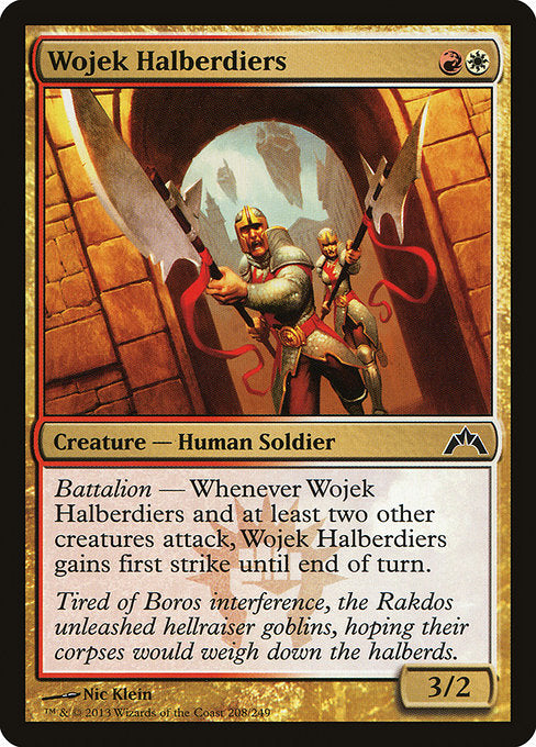 Wojek Halberdiers (208) [Gatecrash]
