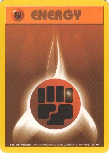 Fighting Energy (097/102) [Base Set]