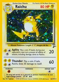 Raichu (016/130) [Base Set 2]