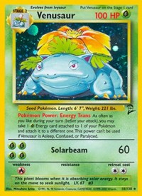 Venusaur (018/130) [Base Set 2]