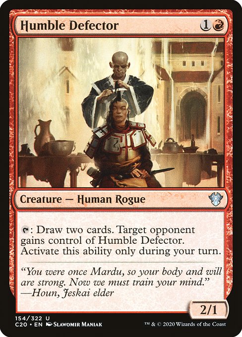 Humble Defector (154) [Commander 2020]