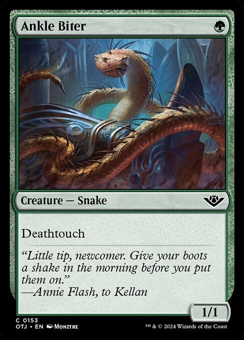 Ankle Biter (153) [Outlaws of Thunder Junction]