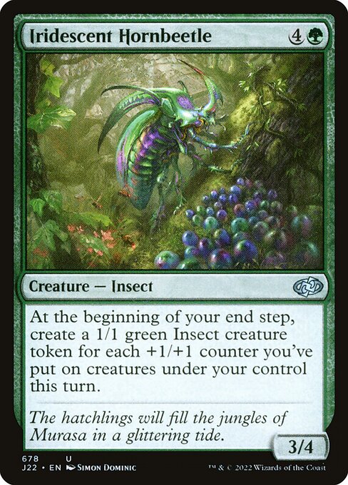 Iridescent Hornbeetle (678) [Jumpstart 2022]