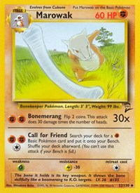 Marowak (052/130) [Base Set 2]
