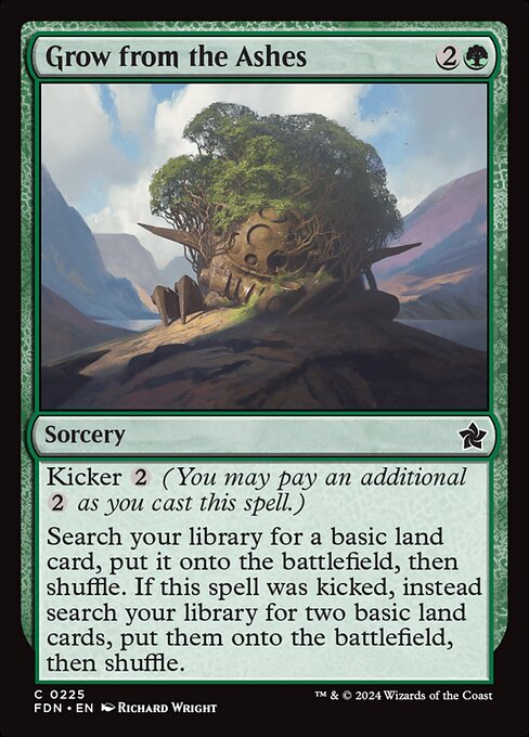 Grow from the Ashes (225) [Foundations]