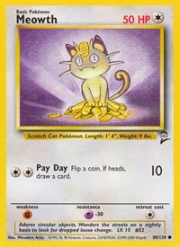Meowth (080/130) [Base Set 2]