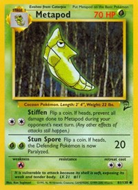 Metapod (081/130) [Base Set 2]