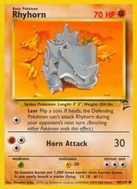 Rhyhorn (090/130) [Base Set 2]