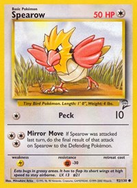 Spearow (092/130) [Base Set 2]