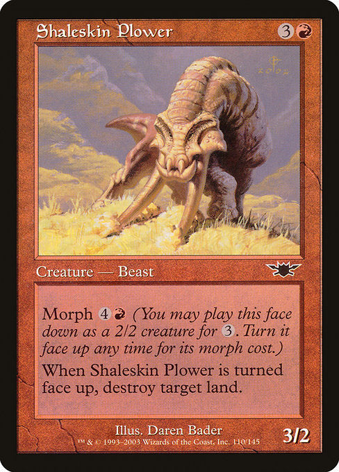 Shaleskin Plower (110) [Legions]