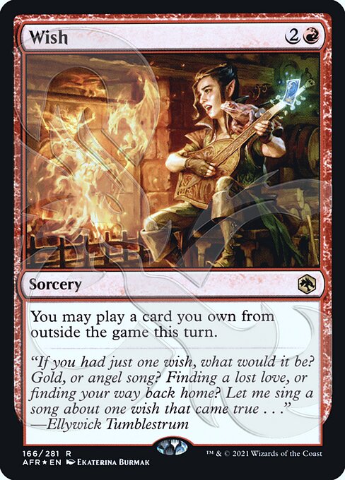 Wish (166a) [Adventures in the Forgotten Realms Promos]