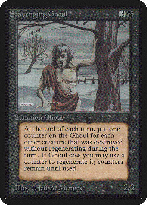 Scavenging Ghoul (126) [Limited Edition Alpha]