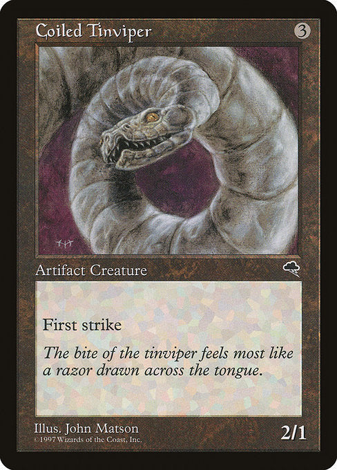 Coiled Tinviper (279) [Tempest]