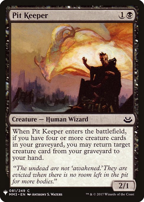 Pit Keeper (MM3-81) [The List]