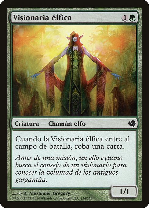 Elvish Visionary (134) [Salvat 2011]