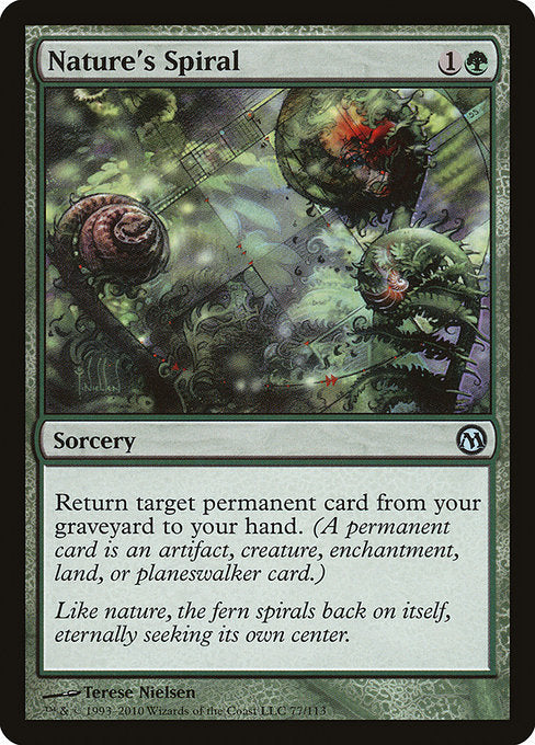 Nature's Spiral (77) [Duels of the Planeswalkers]