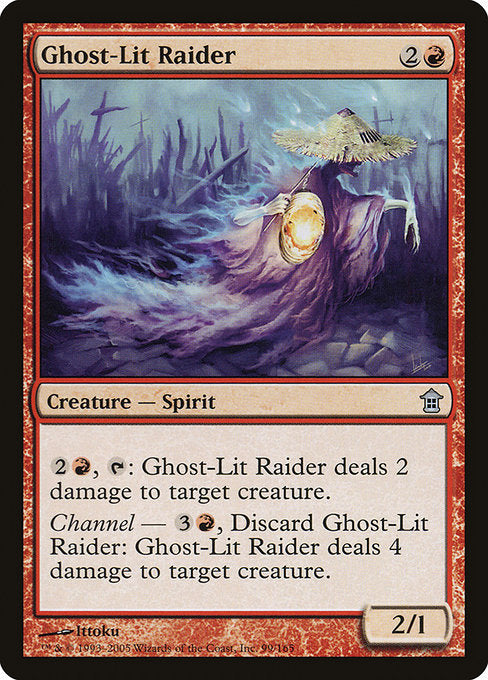Ghost-Lit Raider (99) [Saviors of Kamigawa]