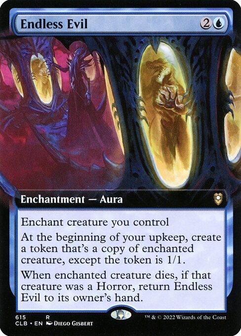 Endless Evil (615) [Commander Legends: Battle for Baldur's Gate] [Extended Art]