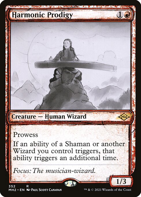 Harmonic Prodigy (352) [Modern Horizons 2] [Showcase]