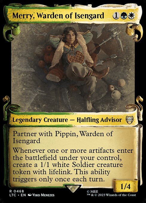 Merry, Warden of Isengard (468) [Tales of Middle-earth Commander] [Showcase]