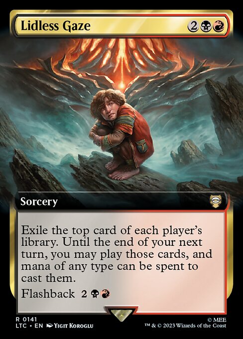 Lidless Gaze (141) [Tales of Middle-earth Commander] [Extended Art]