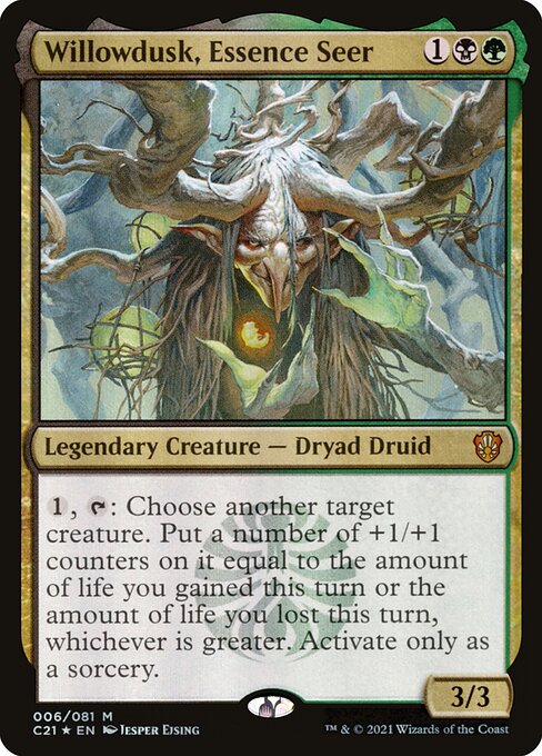 Willowdusk, Essence Seer (6) [Commander 2021]