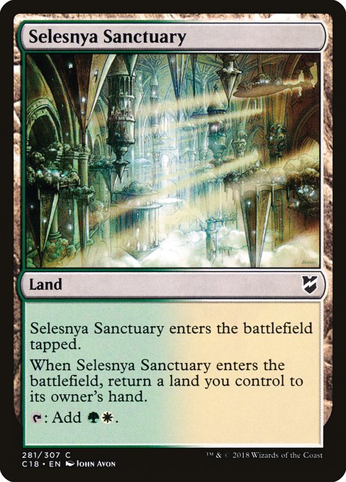 Selesnya Sanctuary (281) [Commander 2018]