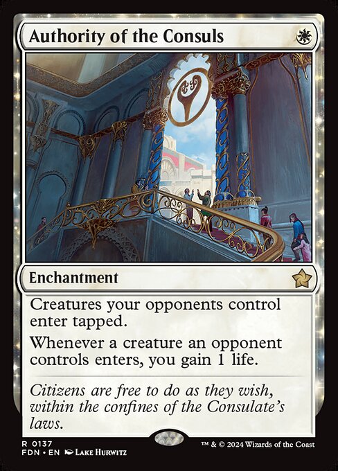 Authority of the Consuls (137) [Foundations]