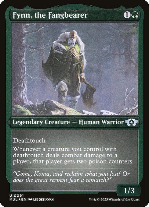 Fynn, the Fangbearer (91) [Multiverse Legends]