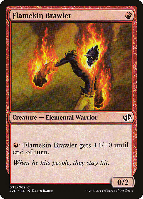 Flamekin Brawler (35) [Duel Decks Anthology: Jace vs. Chandra]