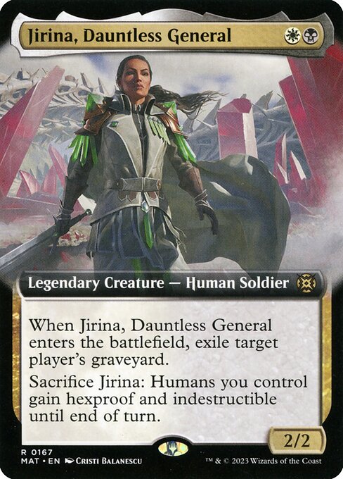 Jirina, Dauntless General (167) [March of the Machine: The Aftermath] [Extended Art]