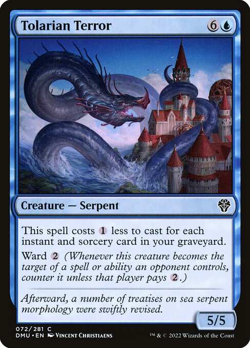 Tolarian Terror (72) [Dominaria United]