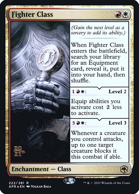 Fighter Class (222s) [Adventures in the Forgotten Realms Promos]